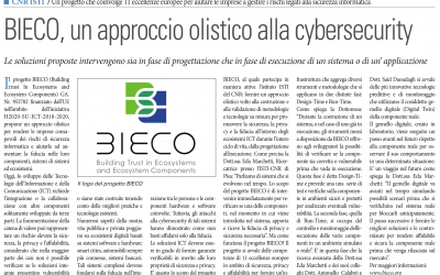 BIECO, un approccio olistico alla cybersecurity